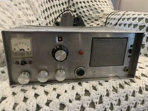 Vintage Chrome Tube Cb Radio 23 Channel Layfayette?!? Unknown Maker - Zdjęcie 1 z 7