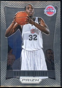 2012 Panini Prizm #285 Khris Middleton Rookie Card