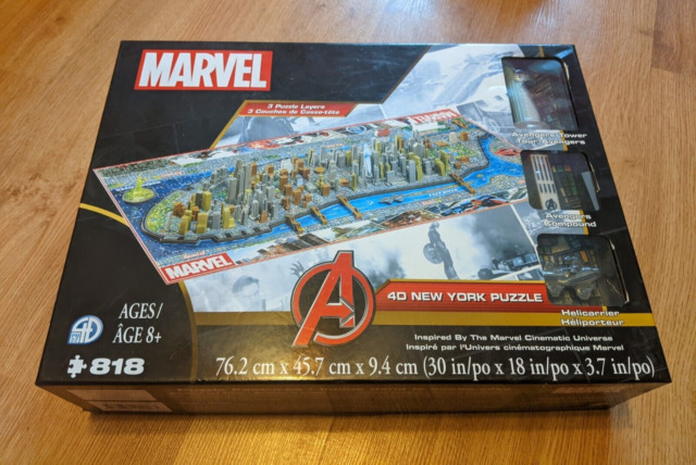 Marvel 4D Avengers Tower Puzzle 51030 - Best Buy