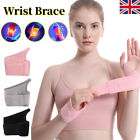 Wrist Brace Support Hand Sprain Carpal Tunnel Arthritis Compression Wrap Sports