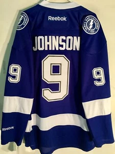Reebok Premier NHL Trikot Tampa Bay Lightning Tyler Johnson blau Gr. 2X - Bild 1 von 1