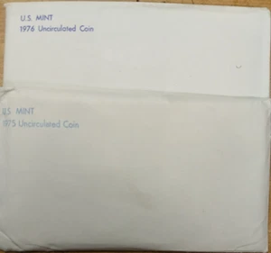 1975 & 1976 P&D 12- Coin Unc. Bicentennial US Mint Sets OGP (B2) - Picture 1 of 4