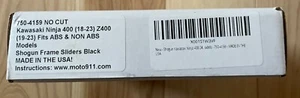Shogun Frame Sliders for 2018-2023 Kawasaki EX400 Ninja 400/ 19-23 Kawasaki Z400 - Picture 1 of 2