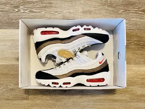 Nike Air Max 95 ID Nike By You weiß schwarz braun DH1570-991 Damen 10,5 Herren 9 - Bild 1 von 12