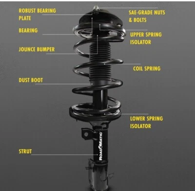 Monroe Quick-Strut 183071 Suspension Strut and Coil Spring Assembly, Subaru - Image 1 of 4