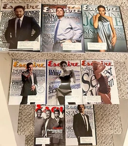 Esquire Monthly Magazine May-December 2007 Complete The Year You Pick One - Picture 1 of 10