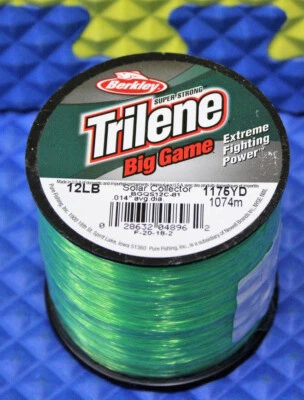 Carretes Berkley Trilene Big Game Solar 1/4 LB Mono. BGQS ELIGE TU PESO DE LÍNEA Foto 1 de 3