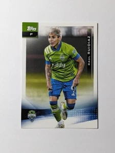 #91 Raul Ruidiaz - Seattle Sounders FC - 2021 Topps MLS Soccer - Picture 1 of 2