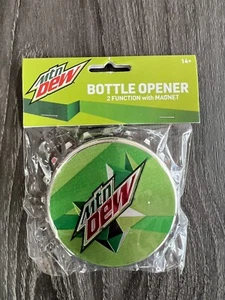 Mtn Dew Magnetischer Flaschenöffner Twist Top und Original Öffner - Bild 1 von 2
