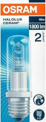 Osram Halolux Ceram Halogenlampe 100W E27 929 DIM 64401 EEK: G - Bild 1 von 2