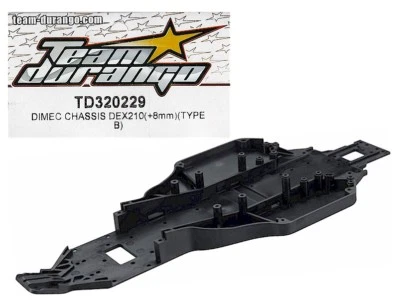 RC Team Durango TD320229 DIMEC Chassis DEX210 DEX210v2 (+8mm)(Type B)Option Part - Image 1 of 3