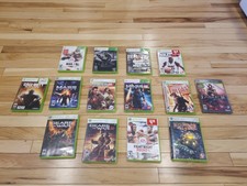 Microsoft Xbox 360 14 Mixed Game Lot Bundle -Black Ops, Halo, Bioshock, GTA