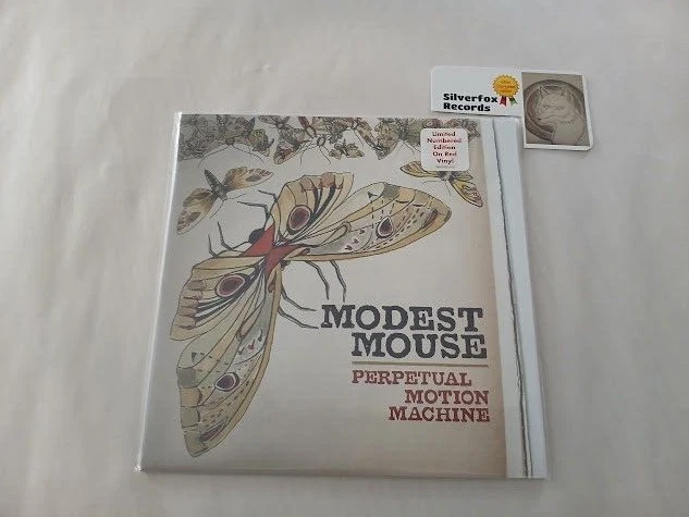Modest Mouse Perpetual Motion Machine UNPLAYED 2009 Red Vinyl 7" #2xx/4000! NICE - Image 1 of 1