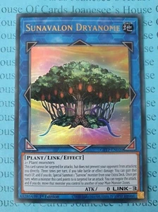 Sunavalon Dryanom GFTP-DE020 Ultra Rare Yu-Gi-Oh Karte 1. Auflage Neu - Bild 1 von 3