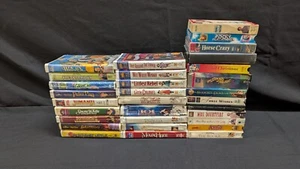 Collection of 31 Kids VHS Tapes Wizard of Oz Jumanji Snow White Peter Pan & more - Picture 1 of 8