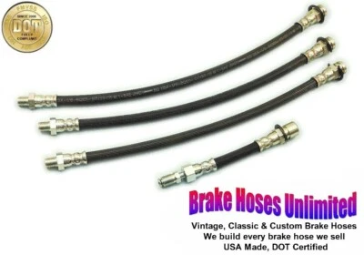 BRAKE HOSE SET Dodge Royal 1957 1958 with Master cylinder hose — 第 1/2 张图片