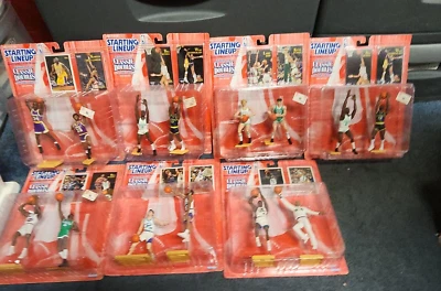 SLU Starting Lineup Clásico Doble 1997 Baloncesto Completo 14 Figuras Set SELLADO Foto 1 de 4