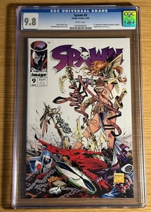 Cómics con imagen Spawn 9 CGC 9,8 casi nuevo/como nuevo 1993 primera aparición Medieval Spawn Angela Mundial - Imagen 1 de 2