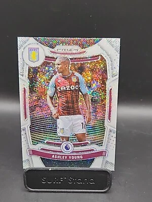 2021-22 Panini Prizm Premier League White Sparkle Prizm Ashley Young #126 - Image 1 of 2