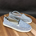 Roxy Rincon Gray Slip On Low Top Sneakers Shoes Womens Size 6