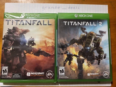 LOTE de 2 Xbox One Titanfall 1 y Titanfall 2 EA LEER Foto 1 de 4