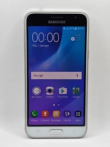 Samsung Galaxy J3 (2016) SM-J320FN 8GB Android Smartphone Mobile White Unlocked - Afbeelding 1 van 13