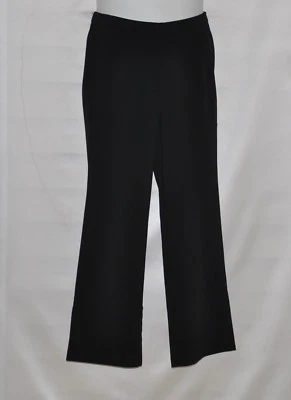 Pantalones de pierna Linea by Louis Dell'Olio Petite talla 8P negros Foto 1 de 2