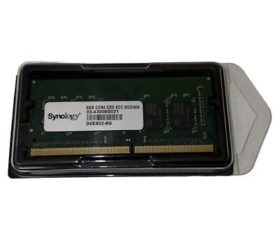 Synology D4ES02-8G DDR4 8GB ECC SODIMM Server Memory - Image 1 of 2