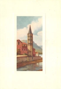 AL1-44) CAMPANILI ITALIA DANDOLO BELLINI FINALE BORGO SAVONA CHIESA S BIAGIO - Picture 1 of 2