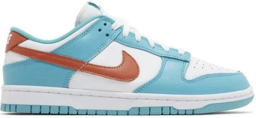 Miami Dolphins Nike Dunk Low 9.5 Hombres Nuevas Envíos Lo antes posible 😁 AUTÉNTICAS Foto 1 de 1