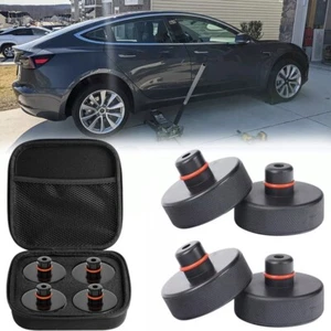 Jack Pad For Tesla Model 3 Compatible S X Y Lifting Pucks With Storage 4Pcs Set - Picture 1 of 9