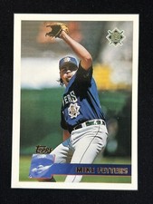 1996 Topps - #142 Mike Fetters Milwaukee Brewers Baseball Card