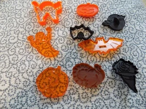 Halloween Ausstechformen ~ 9 Stück ~ Kunststoff - Bild 1 von 1
