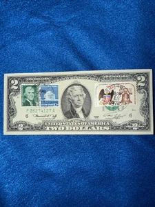 2 $ Gedenkmünze 1976 Erstausgabe - Bild 1 von 2