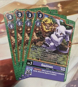 Gazimon EX9-058 U Extra Booster Verusu Monsters Digimon TCG NM Playset 4 Stück - Bild 1 von 1