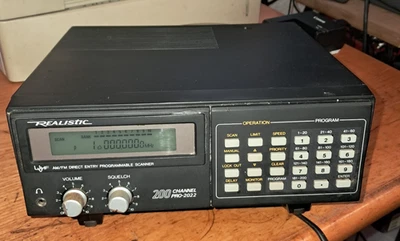 Realistic Pro 2022 Funk Scanner PRO 2022 SCANNING RECEIVER  FUNKSCANNER 209127 - Bild 1 von 4