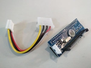 IDE / PATA 40 Pin 3,5" Festplatte HDD auf SATA Konverter Adapter inkl. Molex - Bild 1 von 12