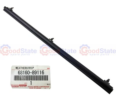 Genuine Toyota Hilux YN67 YN63 YN58 Front Door Outer Weatherstrip - Image 1 of 2