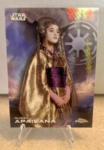 2025 Topps Chrome Star Wars: Revenge Of The Sith Queen Apailana Pulsar #151 - Picture 1 of 2