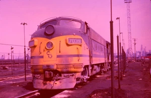 DUPLICATO DIAPOSITIVA EKTACHROME CHESAPEAKE & OHIO F-7 #7039 - Foto 1 di 1