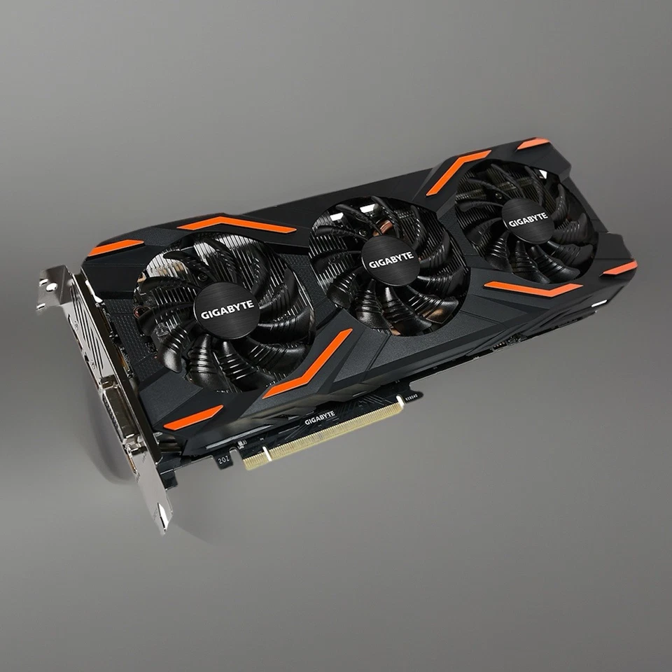 Gigabyte Nvidia GeForce GTX 1080 Windforce OC 8GB GV-N1080WF3OC-8GD GPU - Image 1 of 1