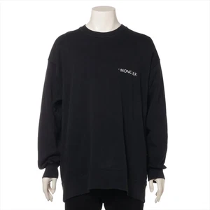 Moncler Genius x Hike 22 years Cotton Basic knitted fabric L Men's Black  H209K8 - Picture 1 of 9