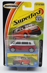Matchbox New Superfast #31 VW Volkswagen Microbus Concept. Blister Limited 10000 - Bild 1 von 2