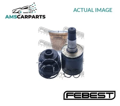 DRIVESHAFT CV JOINT KIT TRANSMISSION END FRONT LEFT 0411-KB4LH FEBEST NEW - Image 1 of 4