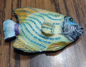 Gummi 3D Tropische Fische Gestreift Kühlschrank Kühlschrankmagnet - Bild 1 von 3