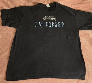 Busch Gardens Howl-O-Scream Ich bin verflucht Erwachsene X Large - Bild 1 von 2
