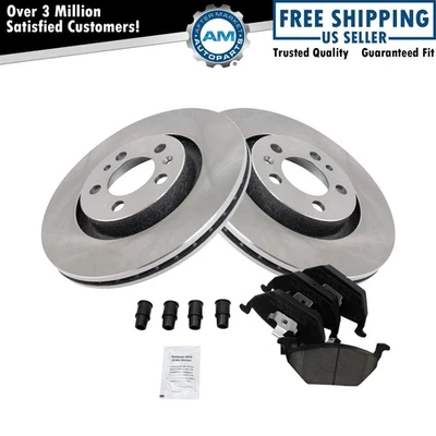 Front Premium Posi Ceramic Brake Pad Rotor Kit for VW Beetle Golf Jetta - Image 1 of 4