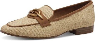Tamaris 1-24223-44 318 Beige/Braun Gr.39 Damen Leder Slipper UVP:59,99€ (S/3150) - Bild 1 von 4