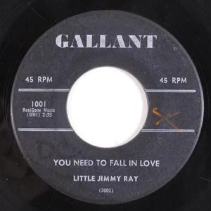 Northern Soul Popcorn 45 LITTLE JIMMY RAY You Need To Fall In... GALLANT HEAR d - Imagen 1 de 2