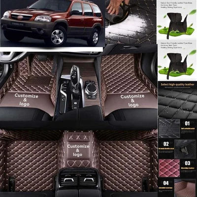 For Mazda Tribute Car Floor Mats Custom Waterproof Luxury Carpets Auto Liner Foto 1 de 4